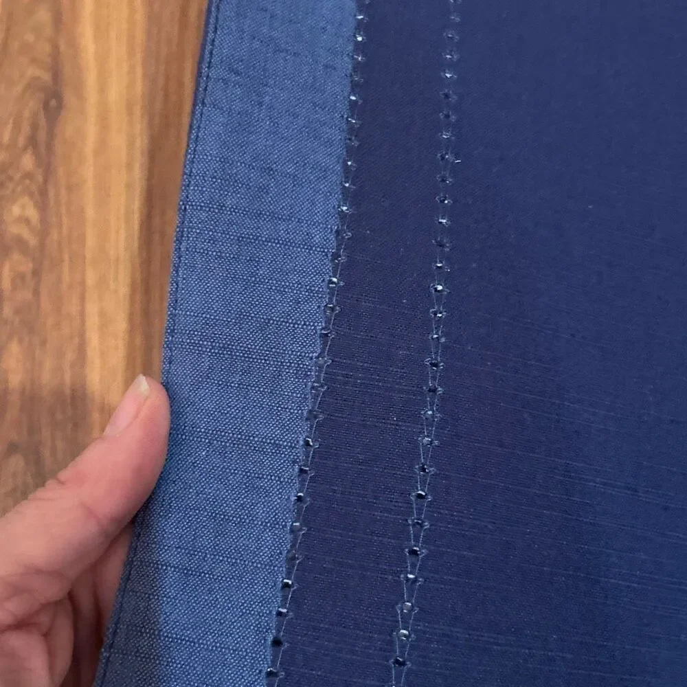 6 New Pier 1 imports navy denim six placemats